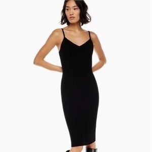 Aritzia Black Wilfred Waltz Dress size XS